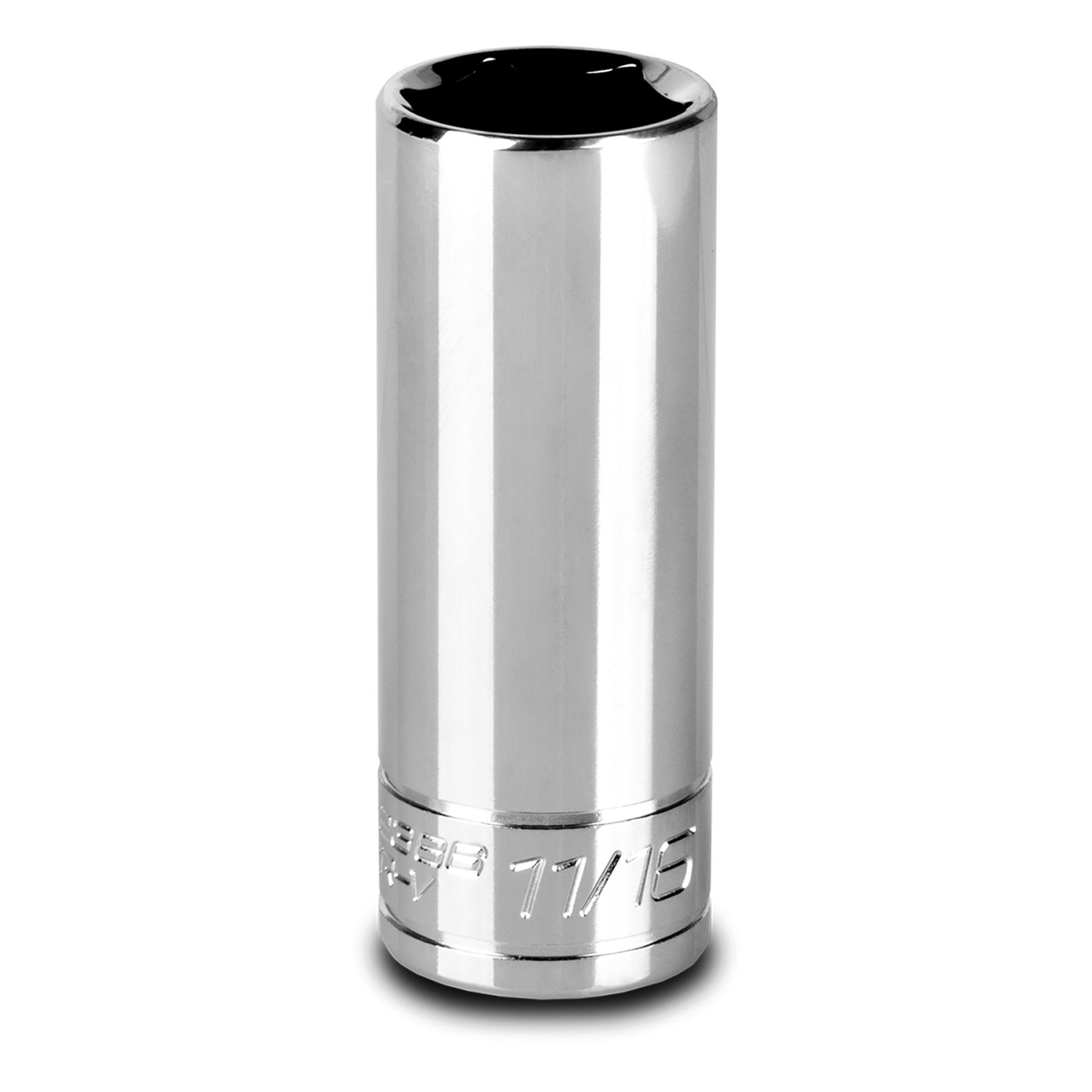 Capri Tools 11/16-Inch Deep Socket, 3/8-Inch Drive, 6-Point, SAE