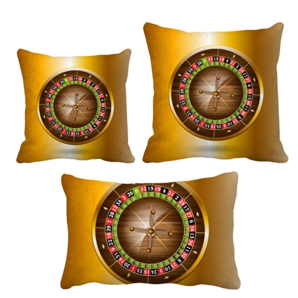Housse de coussin casino avec illustration réaliste premium