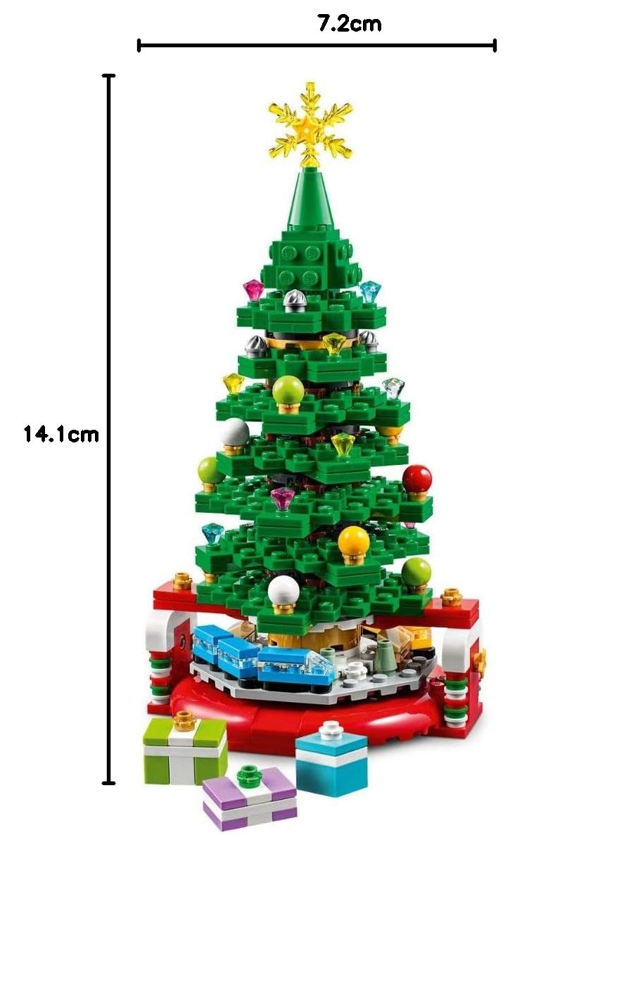 Amazon.co.jp: LEGO クリスマスツリー 40338 2019 限定版 : おもちゃ