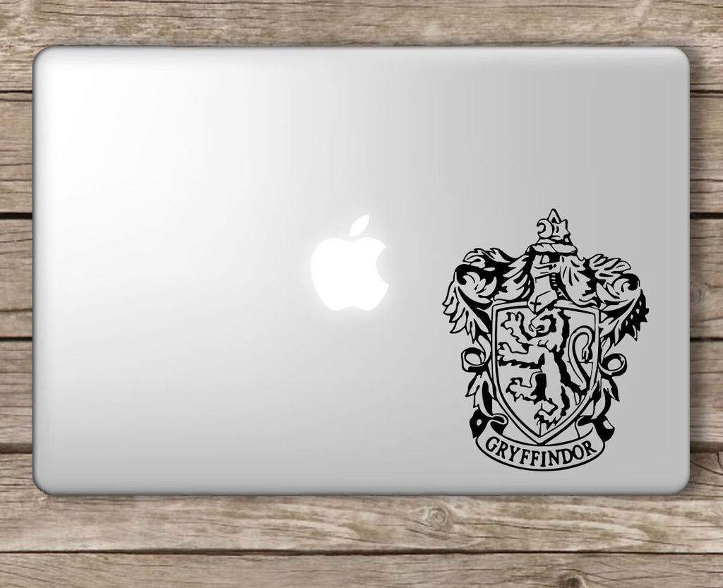 KaaHego Skin Sticker Decal Laptop Skin Sticker for Gryffindor House Crest Hogwarts Laptop Vinyl Sticker (Black) (B07H8K96C7) Amazon Price History, Amazon Price Tracker