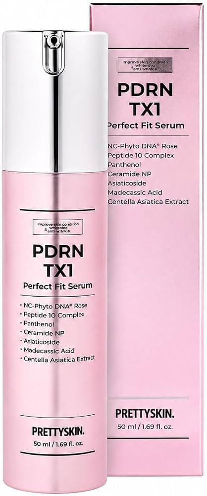 Amazon.com: PRETTYSKIN 21% Vegan PDRN TX1 Perfect fit Serum with