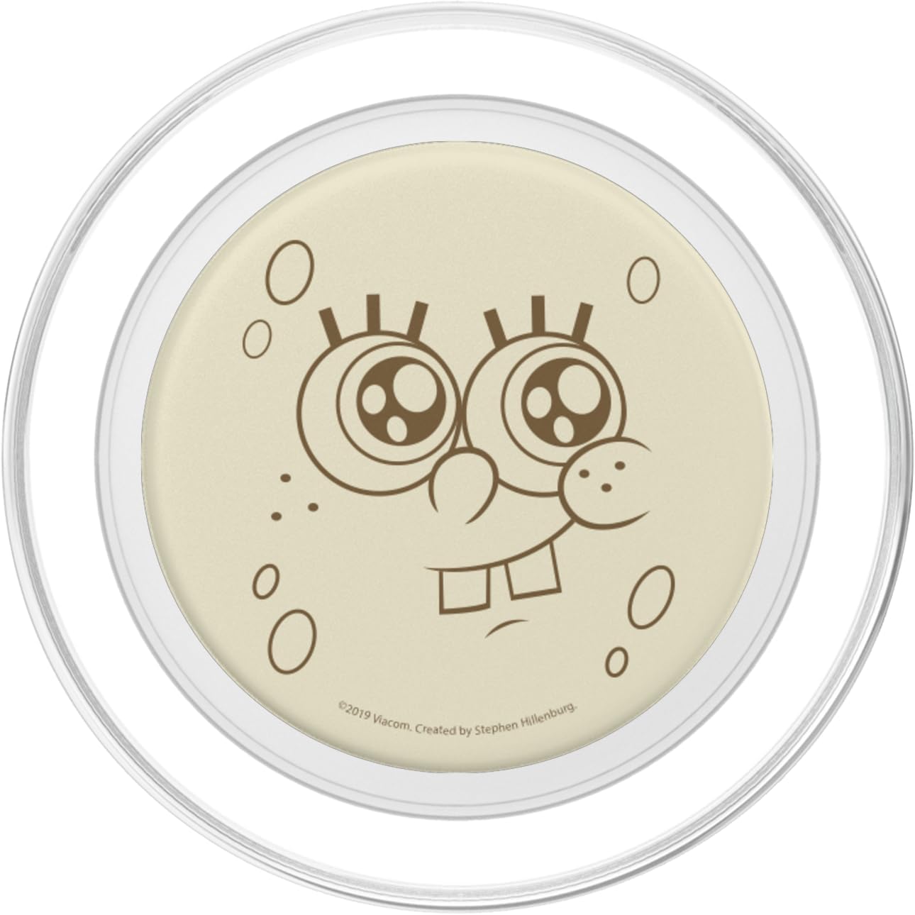 SpongeBob SquarePants Smile Side Grin PopSockets MagSafe PopGrip for iPhone