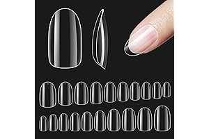 Beetles Short Oval Gel Nail Tips: The Perfect Base for Stunning Nail Art