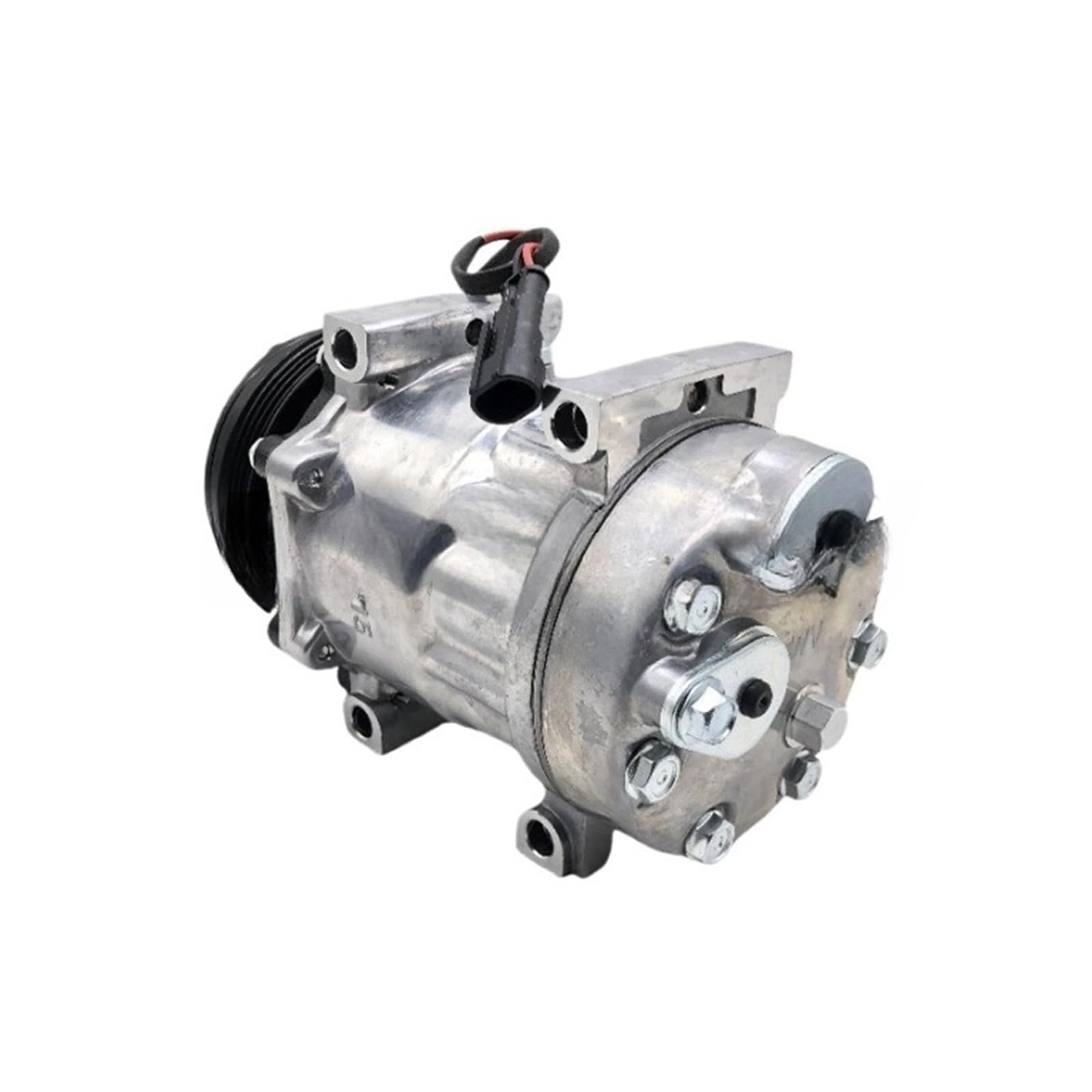 Compresseur de climatisation SD7H15 pompe automatique Case 87802912 - 3