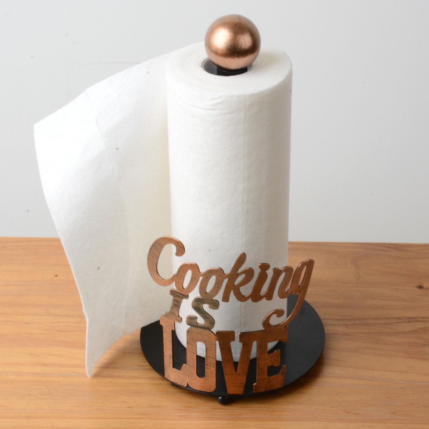 HAUCOZE Portarotolo Cucina, Porta Carta da Cucina,Porta Carta da Bagno, Portasalviette di Carta per Kitchen Countertop 34cm