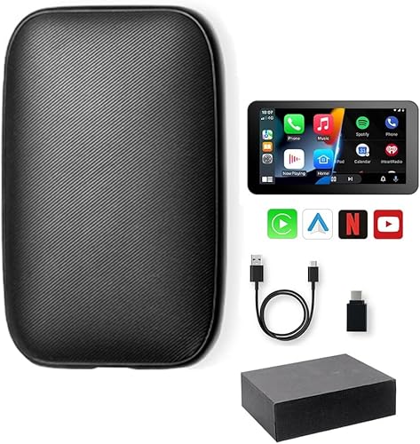 DRIVEPLEX PRO, CarPlay inalámbrico y Android Auto AI Box, 2+8GB The Magic Box Car Play, adaptador Bluetooth Carplay para Apple, sistema Android Ai