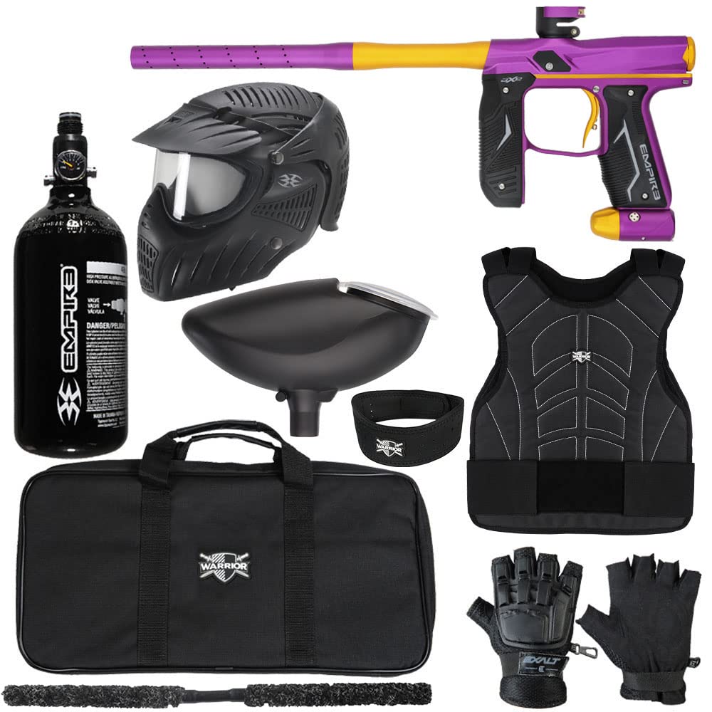Action Village Empire Axe 2.0 Level 2 Protector Paintball Gun Package Kit