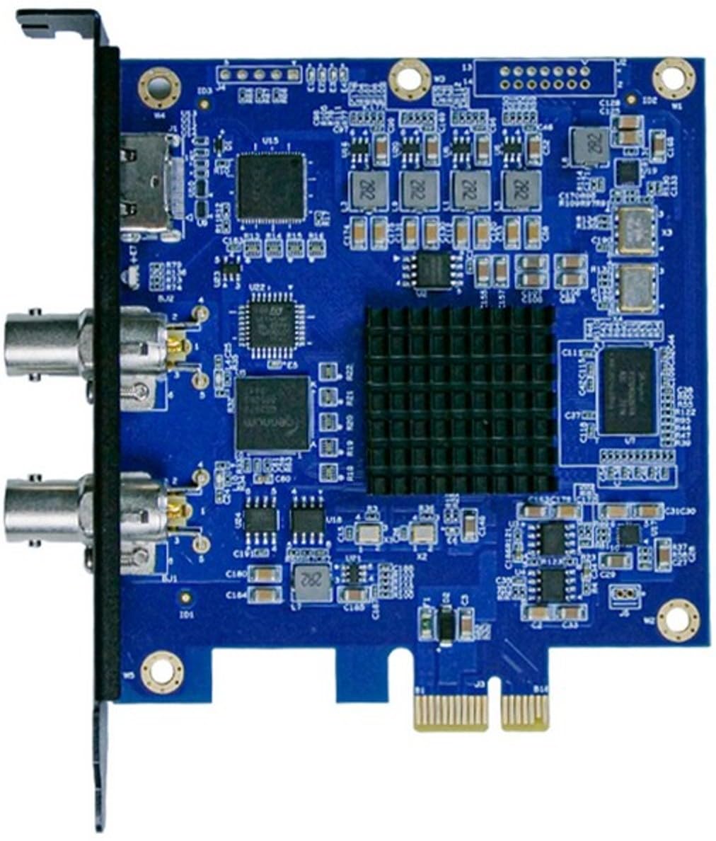 AVMATRIX VP30 3-Channel SDI/HDMI PCIE Playback Card; 1-CH HDMI Output, 2-CH 3G-SDI Output; HD Video Output Up to 1080p60; Compatible with Vmix, OBS, Zoom, Teams, Twitch