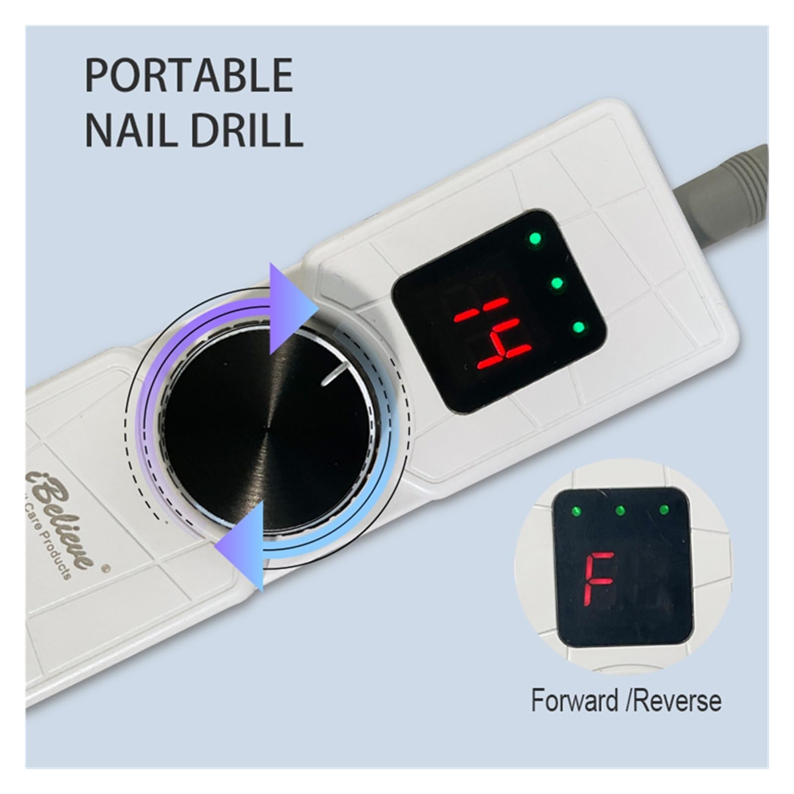 Trapano Elettrico Per Unghie, Manicure, Portatile Ricaricabile, Per Macchina 30000 Giri/min Con Punte Di Lima Per Allenamento E Uso Domestico