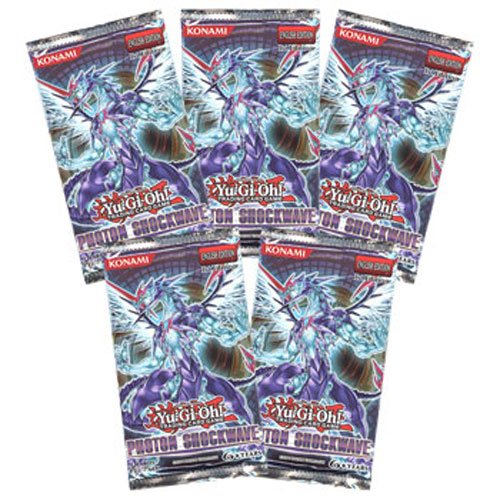 Yu Gi Oh Cards Zexal Photon Shockwave Booster Packs 5 | Desertcart Belize