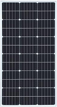 100Watt 12Volt Solar Panel Monocrystalline PV Module Off Grid Power for Battery, Boat, Caravan, RV,Trailer,Light 100W