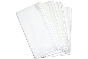 Aunt Martha's White Cloth Napkins for a Classy Dining Experience