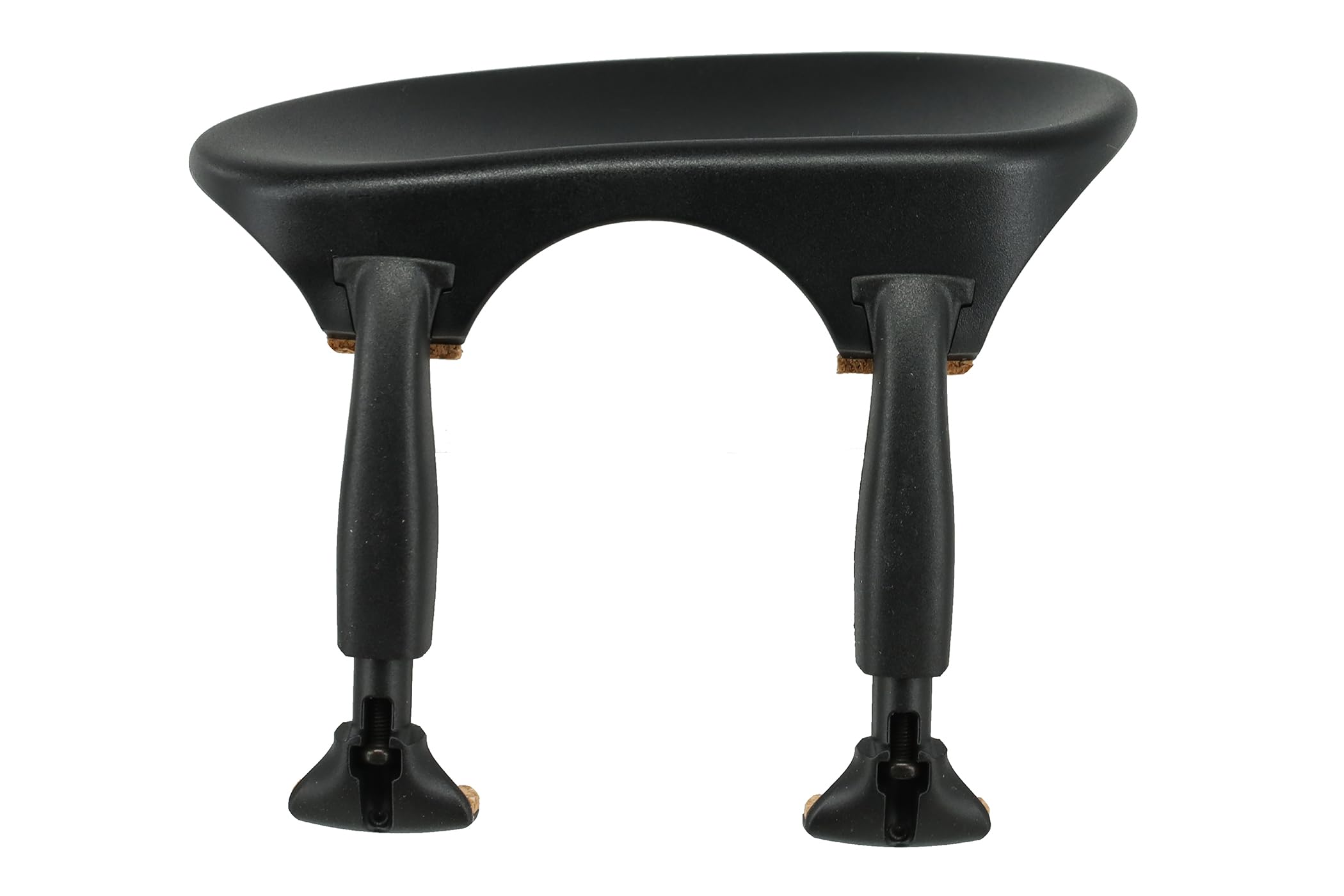 Wittner Chinrest, centre-mounted chinrest Viola, high-tech plastic, anatomically shaped, allergy-tested, with screwdriver, black, Made in Germany, 254131