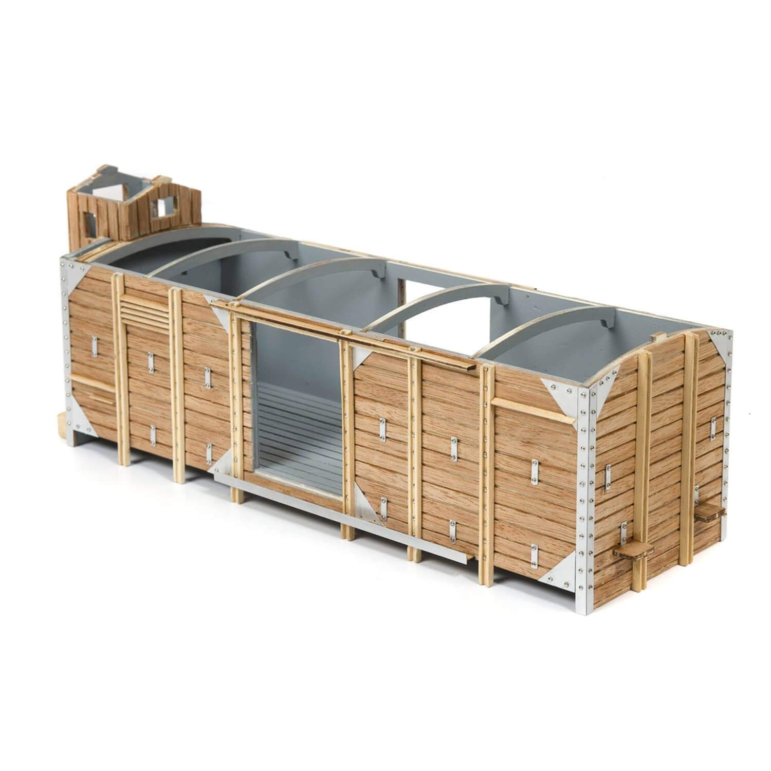 OCCRE Maquette de Train en Bois : Wagon fermé