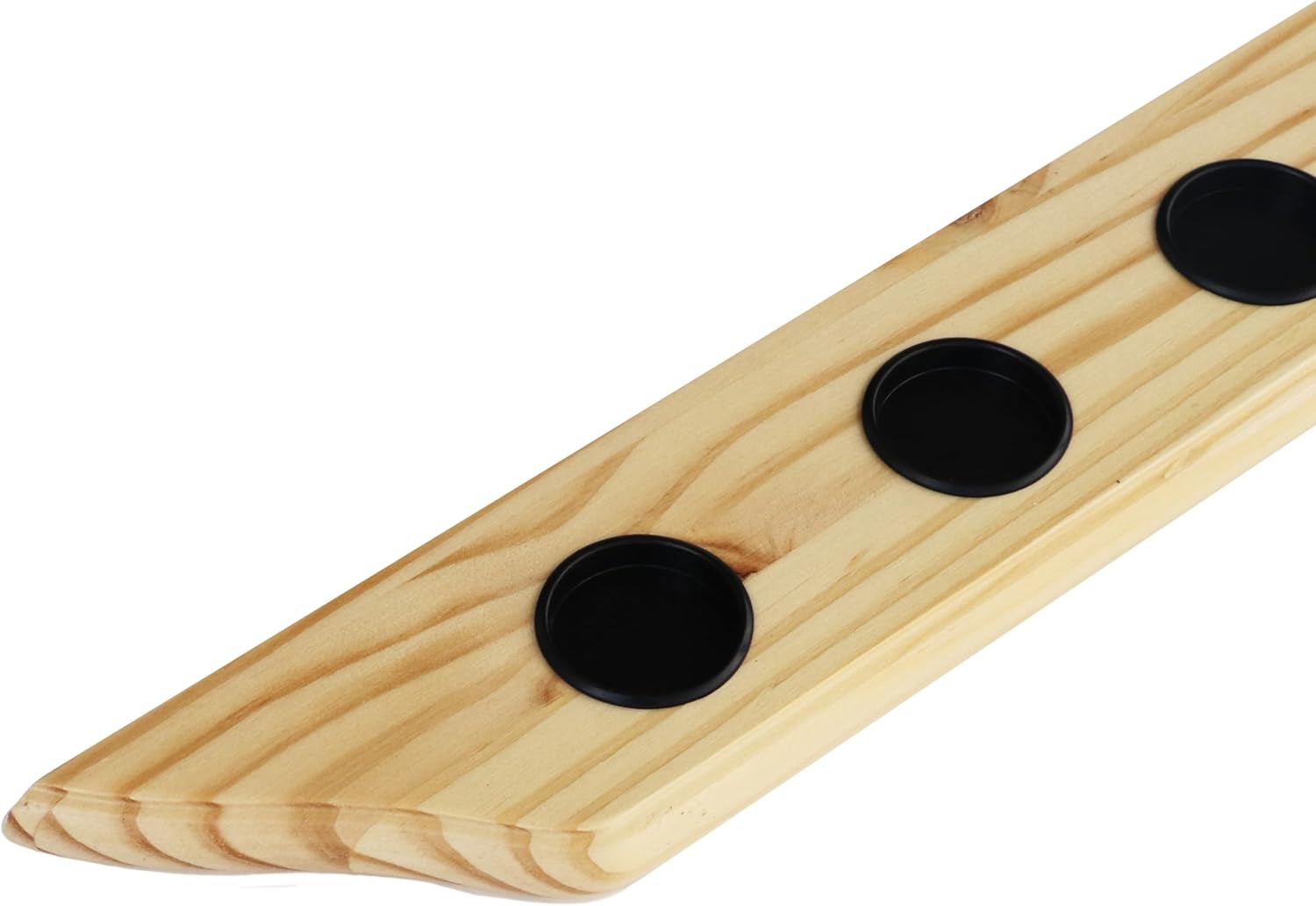 Old Cedar Outfitters Solid Pine Fishing Rod Rack for Wall and Ceiling Storage (Vertical)
