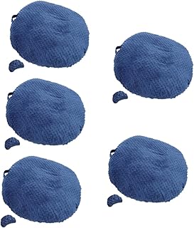 Toyvian 5 Peças Capa De Espreguiçadeira De Bebê Travesseiro Espreguiçadeira De Enfermagem Capa De Almofada Recém-Nascidos Capa De Assento De Chão De Bebê Capa De Espreguiçadeira De Bebê