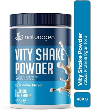 Naturagen Vity Shake Powder 480g Biscuit Flavored