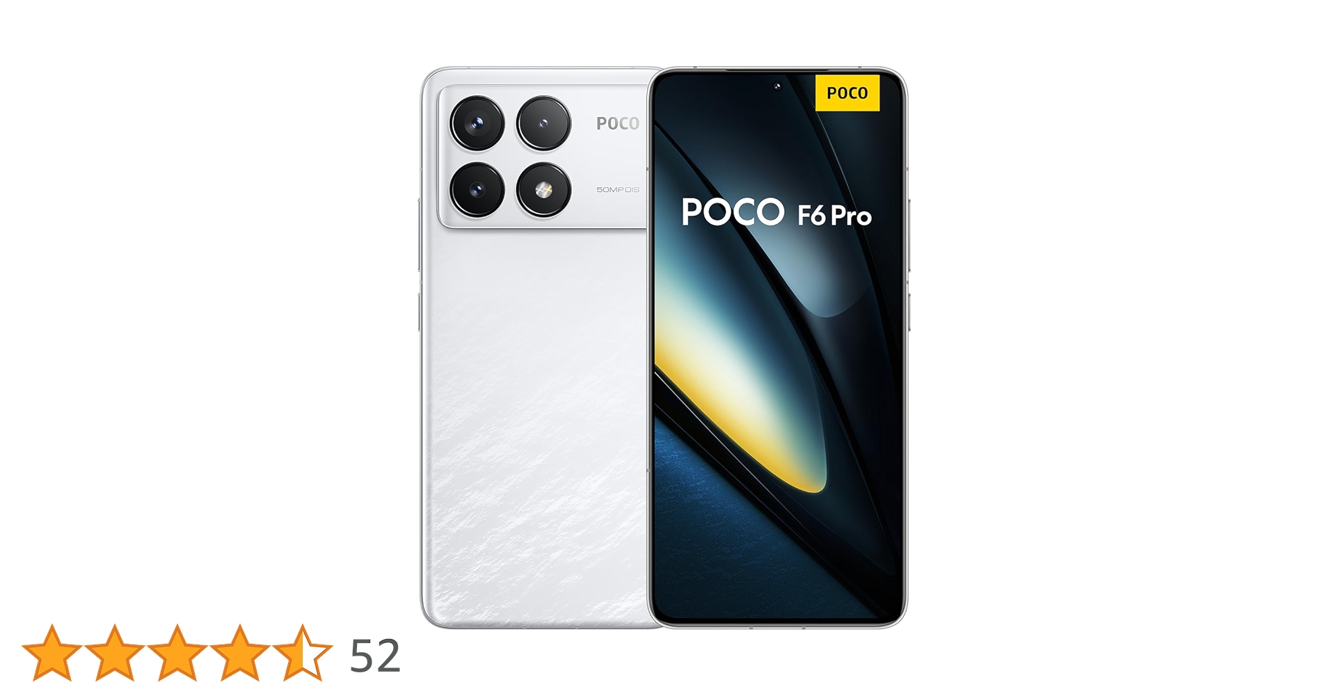Xiaomi Poco F6 Pro Smartphone, 12+256GB, Unlocked for All