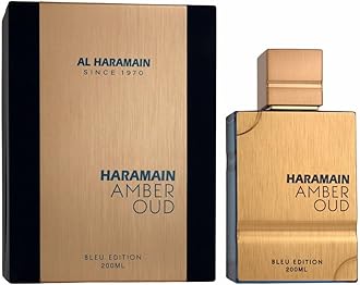 Al Haramain Amber Oud Blue Edition for Men Eau de Parfum Spray, 6.7 Ounce