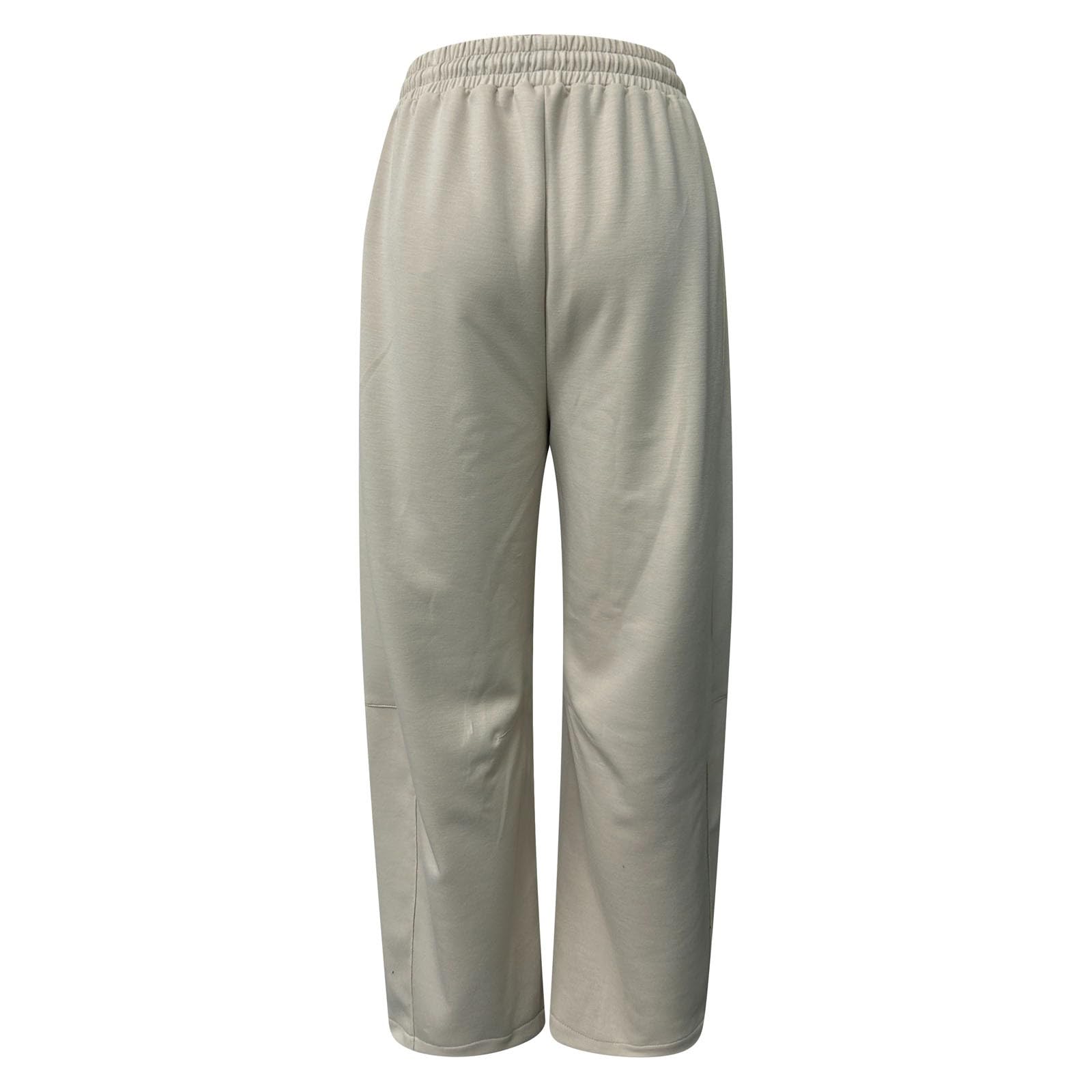 Pantalones de chándal para mujer, holgados, pantalones de deporte de pierna ancha, pantalones de chándal de moda, pantalones de chándal de cintura alta, cómodos, pantalones de entrenamiento