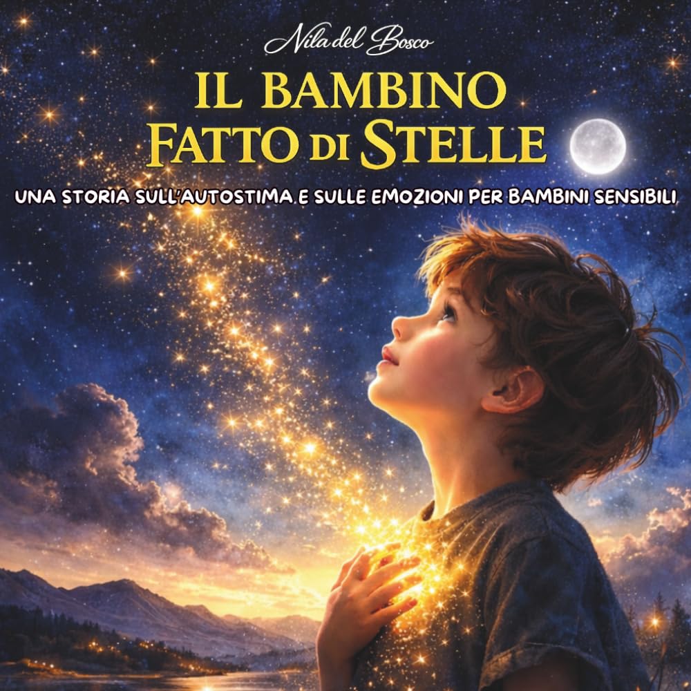 Il bambino fatto di stelle: Una storia sull’autostima e sulle emozioni per bambini che si sentono “troppo”. (Cuori vicini)