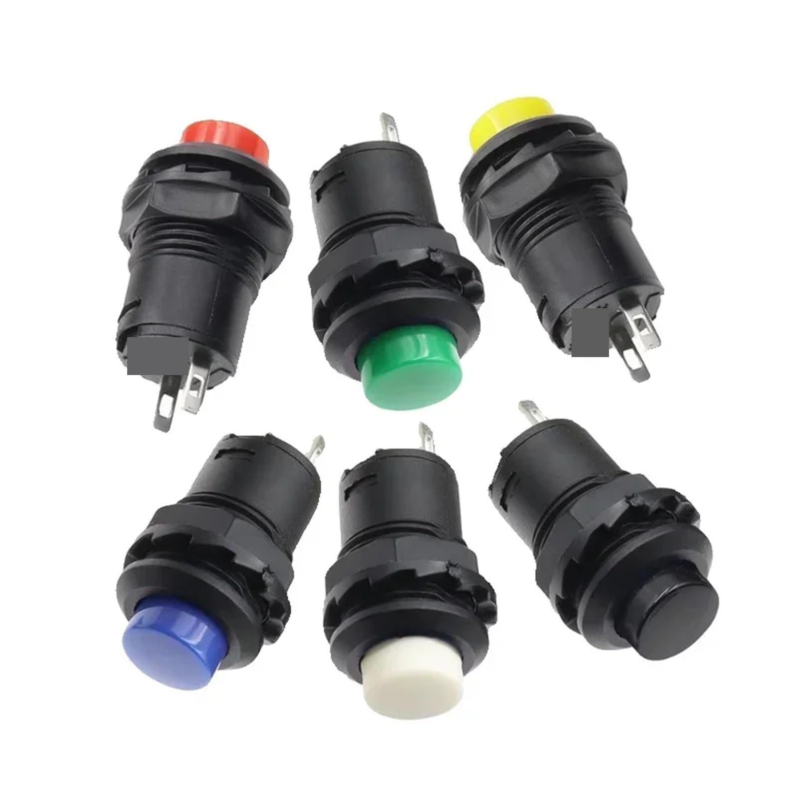 DS428 12 mm samoblokujące się przełączniki przyciskowe, przełącznik resetowania wł./wył., 5/20 sztuk