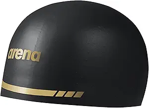 Arena 3D Soft USA Unisex Adult Silicone Swim Cap for Men and Women Swimming Training Racing Bathing Cap Competitive Swimmers