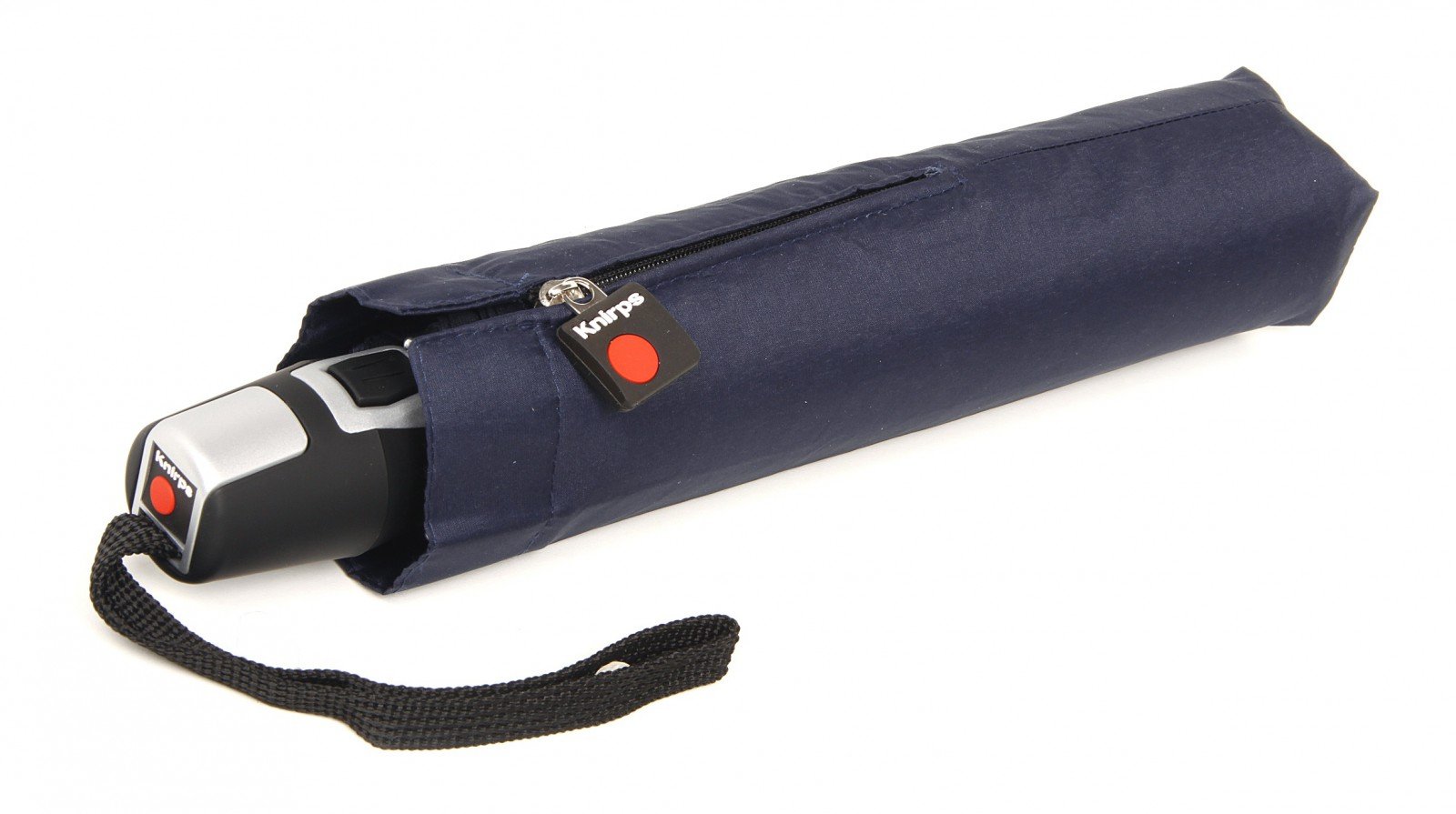 Knirps ombrello Business Line Fiber T2 Duomatic Solid Blue blu scuro