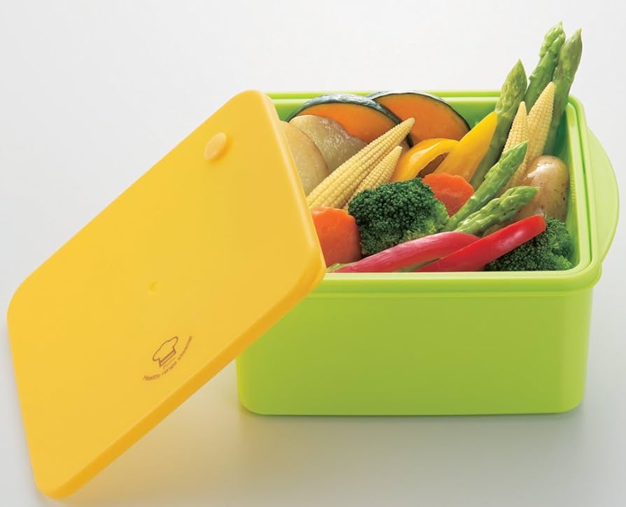 (未使用･未開封品)　電子レンジ容器 レンジスチーマー(角)R-106 ar3p5n1 未使用・未開封品) 電子レンジ容器 レンジスチーマー(角)R-106