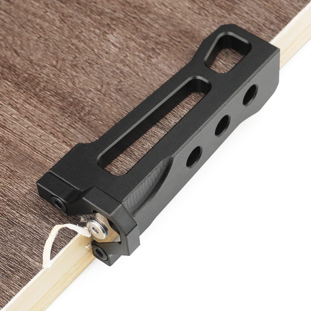 Edge Banding Trimmer Veneer Edge Trimmer Chamfer Plane Edge Plane Edge Chamfer Burr Scraper for Woodworking (R1)