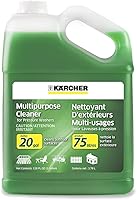 Kärcher Multi-Purpose Pressure Washer Detergent - Highly Concentrated, Makes 20 Gallons, Cleans Fences, Siding, Patios, Driveways & Concrete
