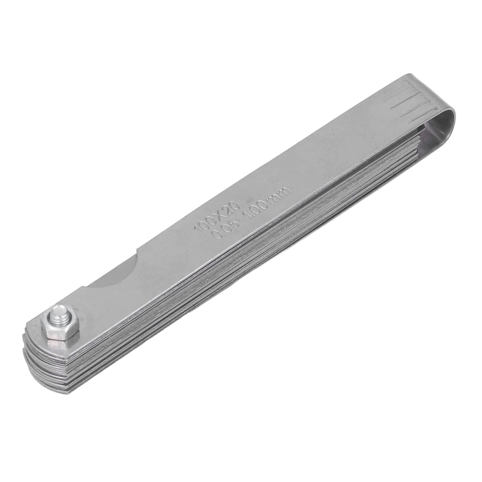 BESNIN Voelmeter kunststof 13-in-1 spleetmeetgereedschap 0,05-1 mm metrisch en inch gemarkeerd voor het meten van de spleetbreedtedikte BESNIN Voelmeter kunststof 13-in-1 spleetmeetgereedschap 0,05-1 mm metrisch en inch gemarkeerd voor het meten van de spleetbreedtedikte