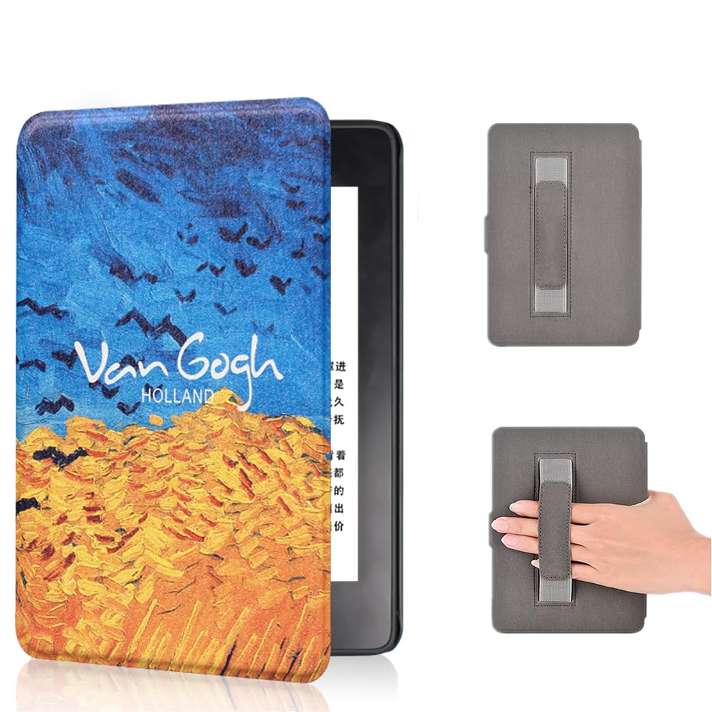 Funda para 6" Kindle (11.ª Generación - 2022) - PU de Primera Calidad Estuche con Correa de Mano y Automática Reposo/Activación Función(Modelo: C2V2L3) — view 18
