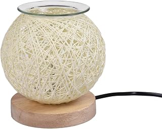 Calentador de cera eléctrico, elegante, delicado y exquisito, quemador de cera perfumado para oficina, hogar, cocina, sala de estar, dormitorio