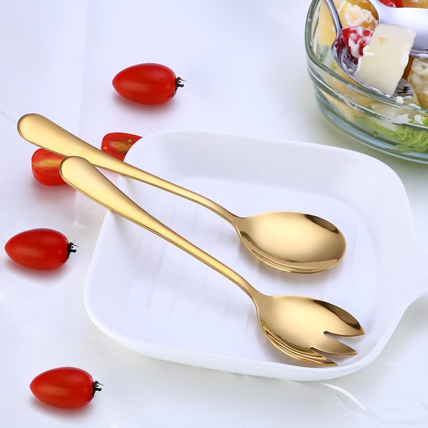 Dinner Forks Stainless Steel Tableware, Salad Forks, Fruit are Suitable for Restaurants and Homes(Silver)