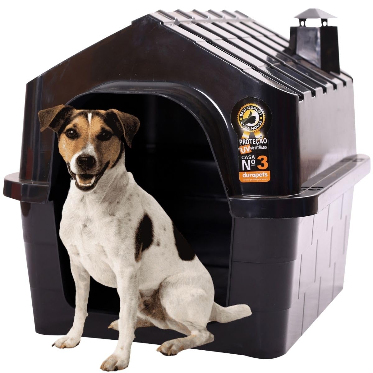 Casinha de Cachorro, Casa para Pet DuraHouse N.3 Black | Amazon.com.br