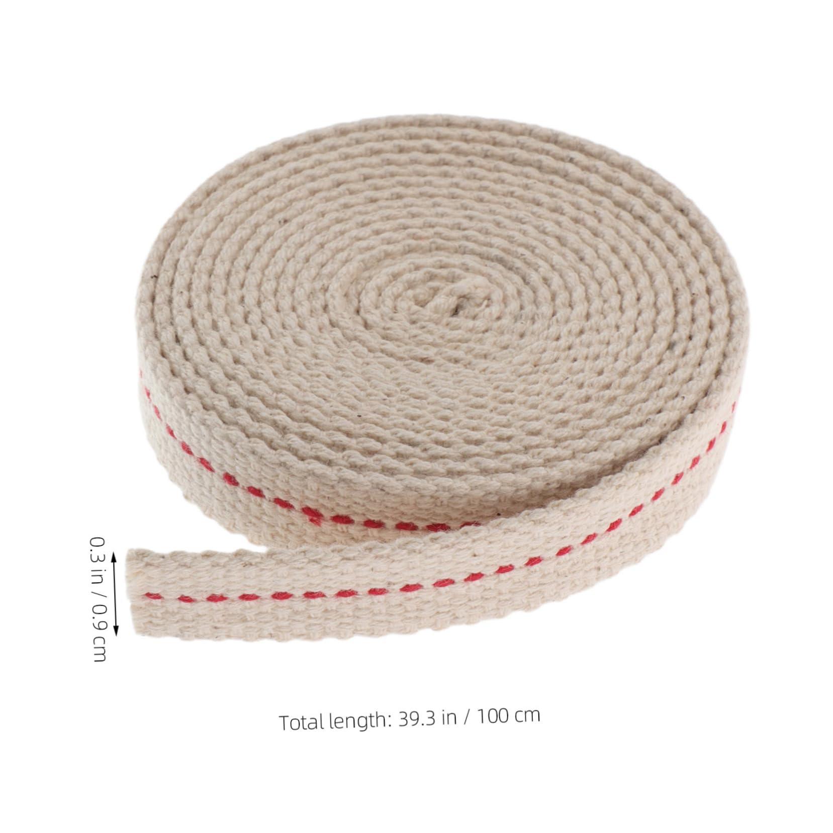 ibasenice Kerosene Lamp Wick Replacement for Vintage Oil Lamps Cotton Wicks Easy Adjustment