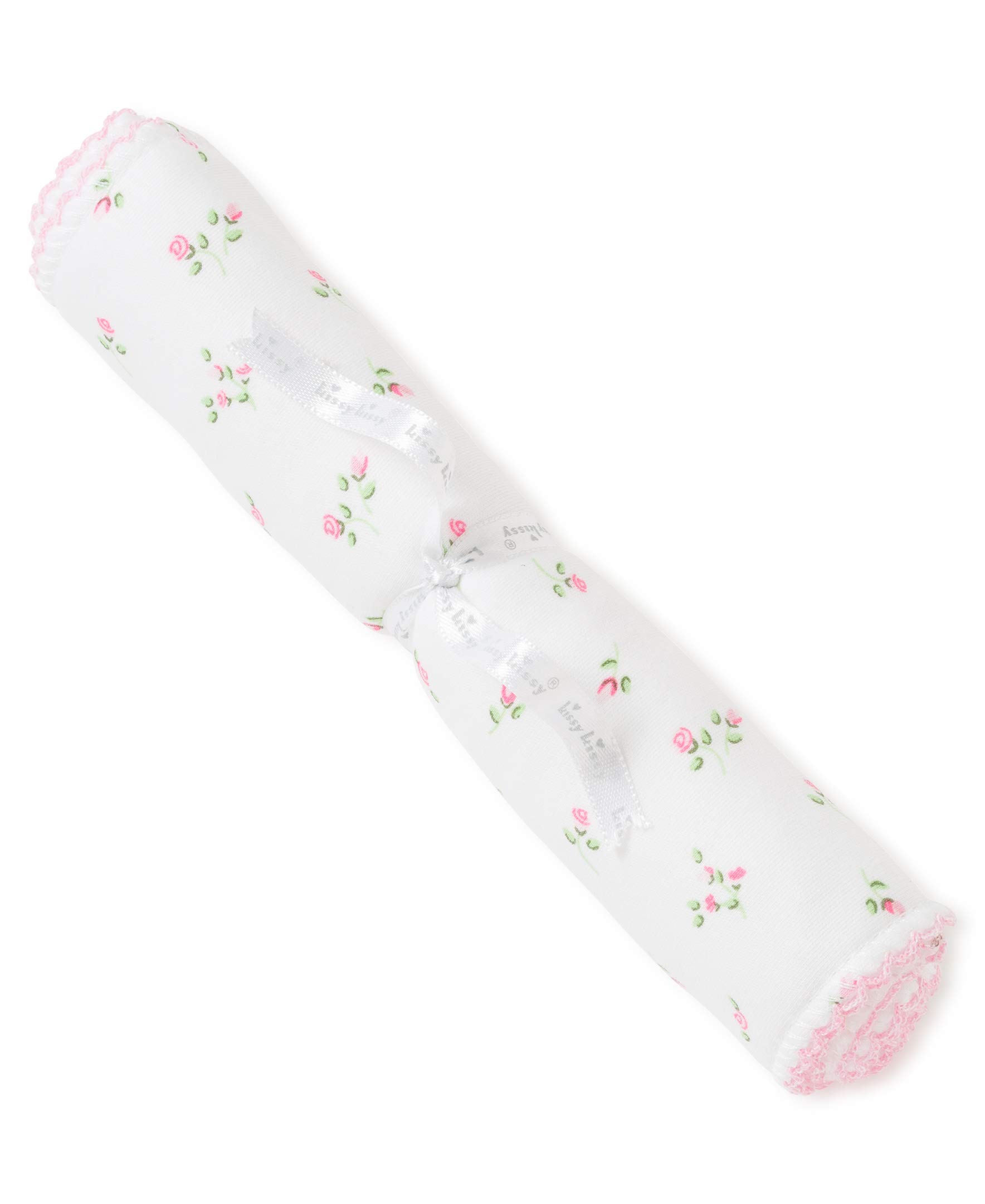 Kissy KissyBaby Girls Garden Roses Print Burp Pad- One Size