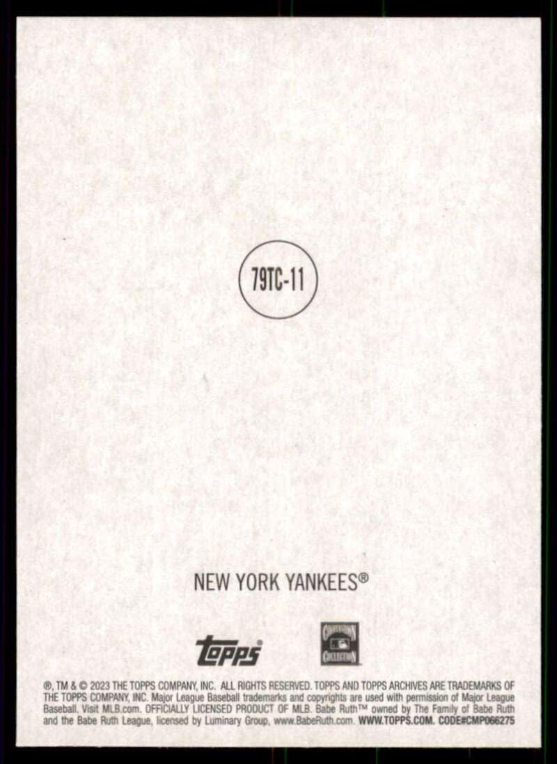 Amazon.com: 2023 Topps Archives Baseball 1979 Comics #79TC-11 Babe