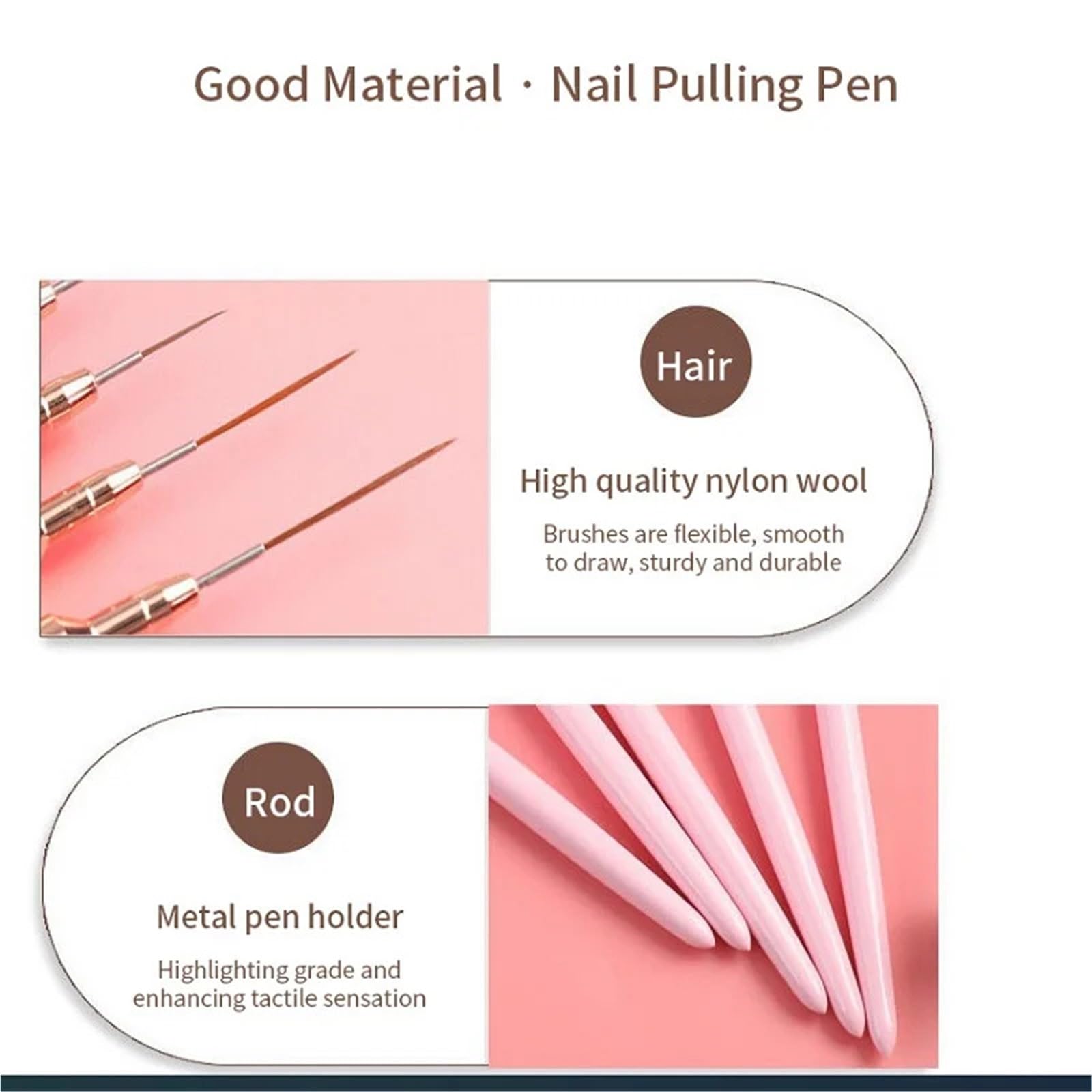 Pennelli Unghie Pennello for liner for nail art Pennelli for sottili for unghie for for