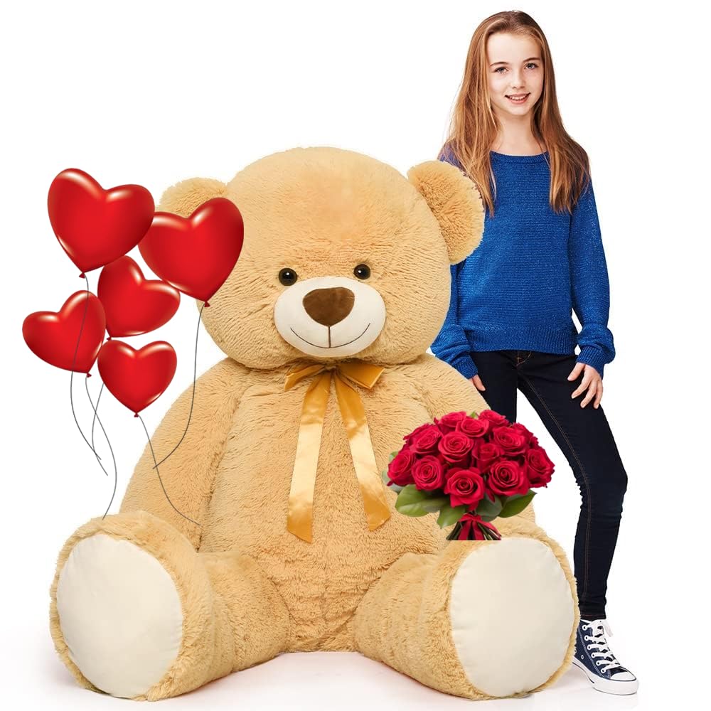 Amazon.com: Tezituor 40in Giant Teddy Bear,Big Bear Stuffed Animal