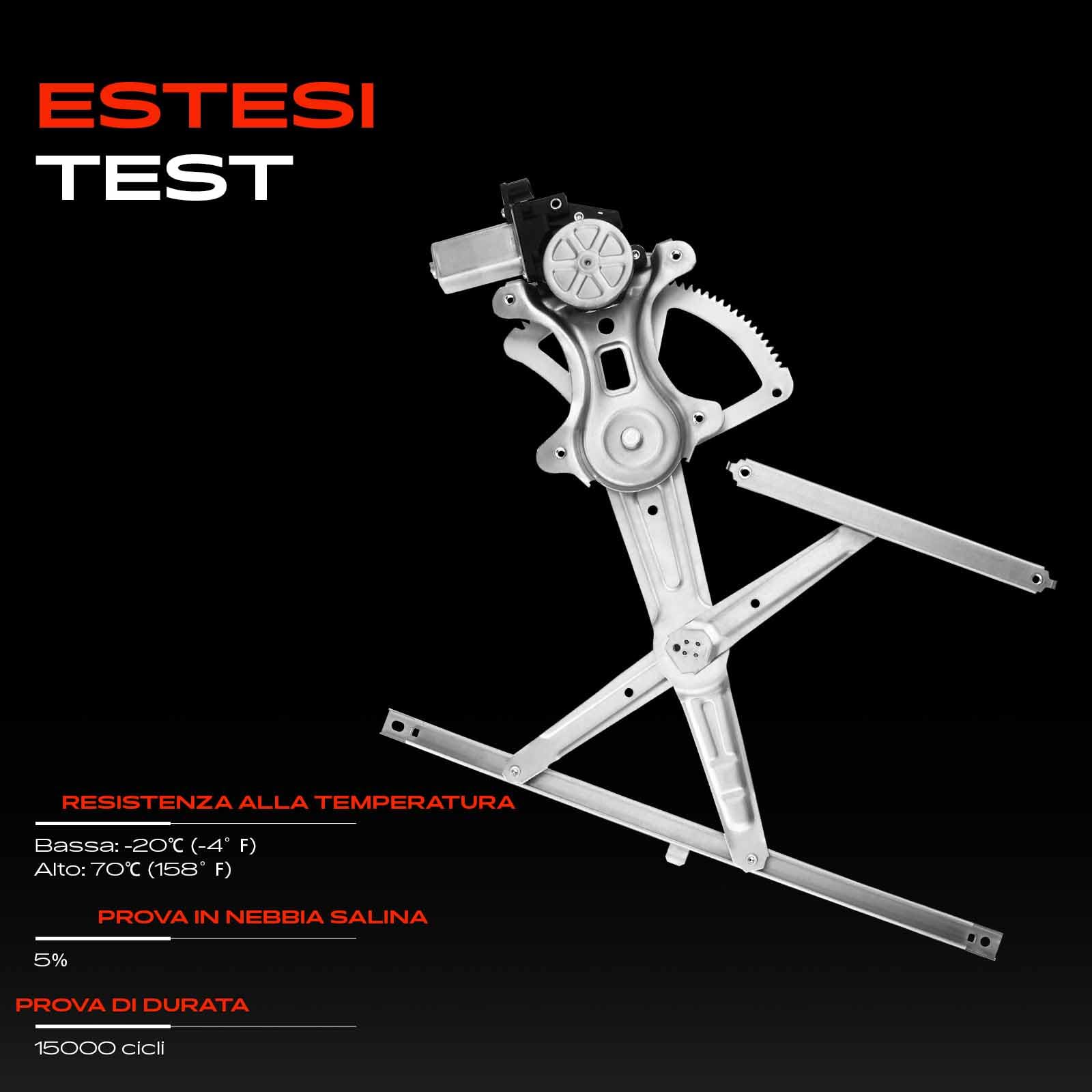 Frankberg Alzacristallo elettrico con motore anteriore sinistro 8340279J12