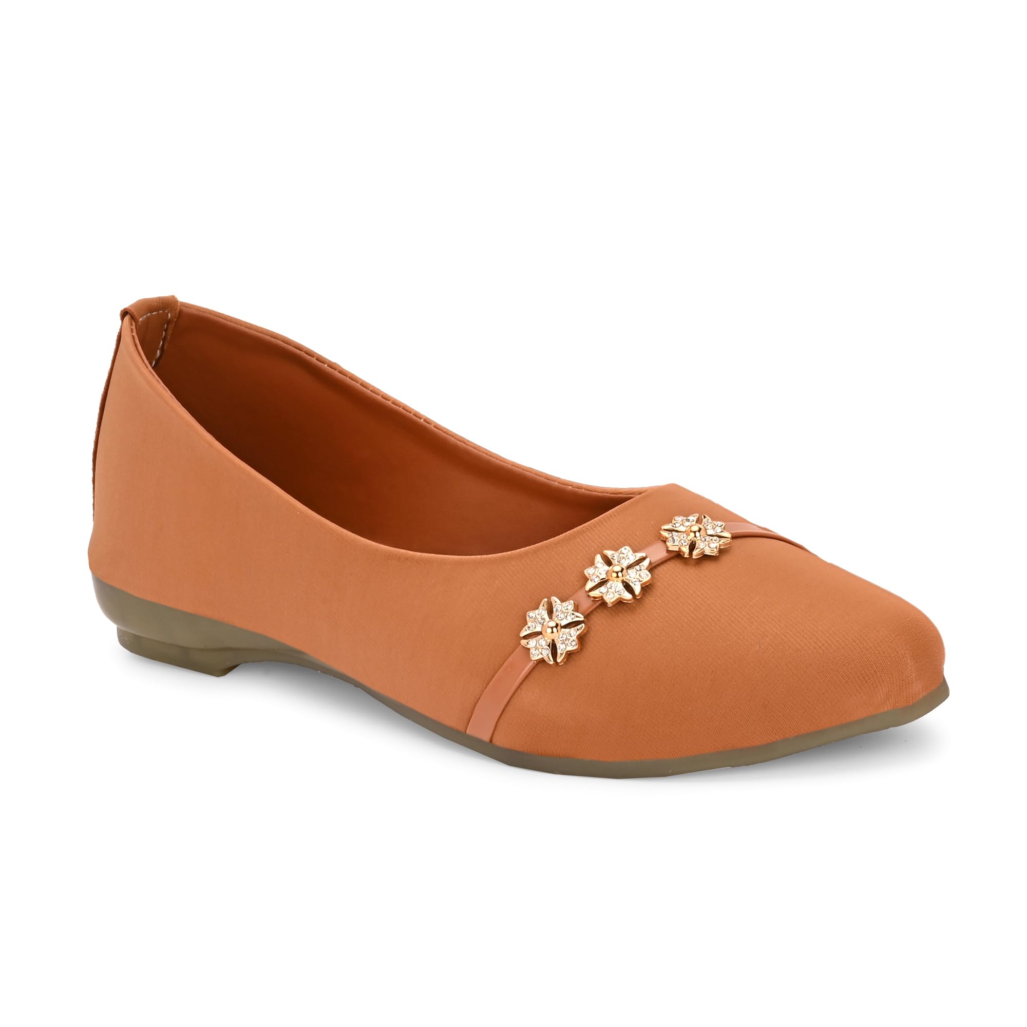 Comfortable & Lightweight Belly Shoe Fashionable Slip-On Ballet & Casual Bellies Everyday Stylish & Durable Classic Design Belly for Women's & Girl's-image-21