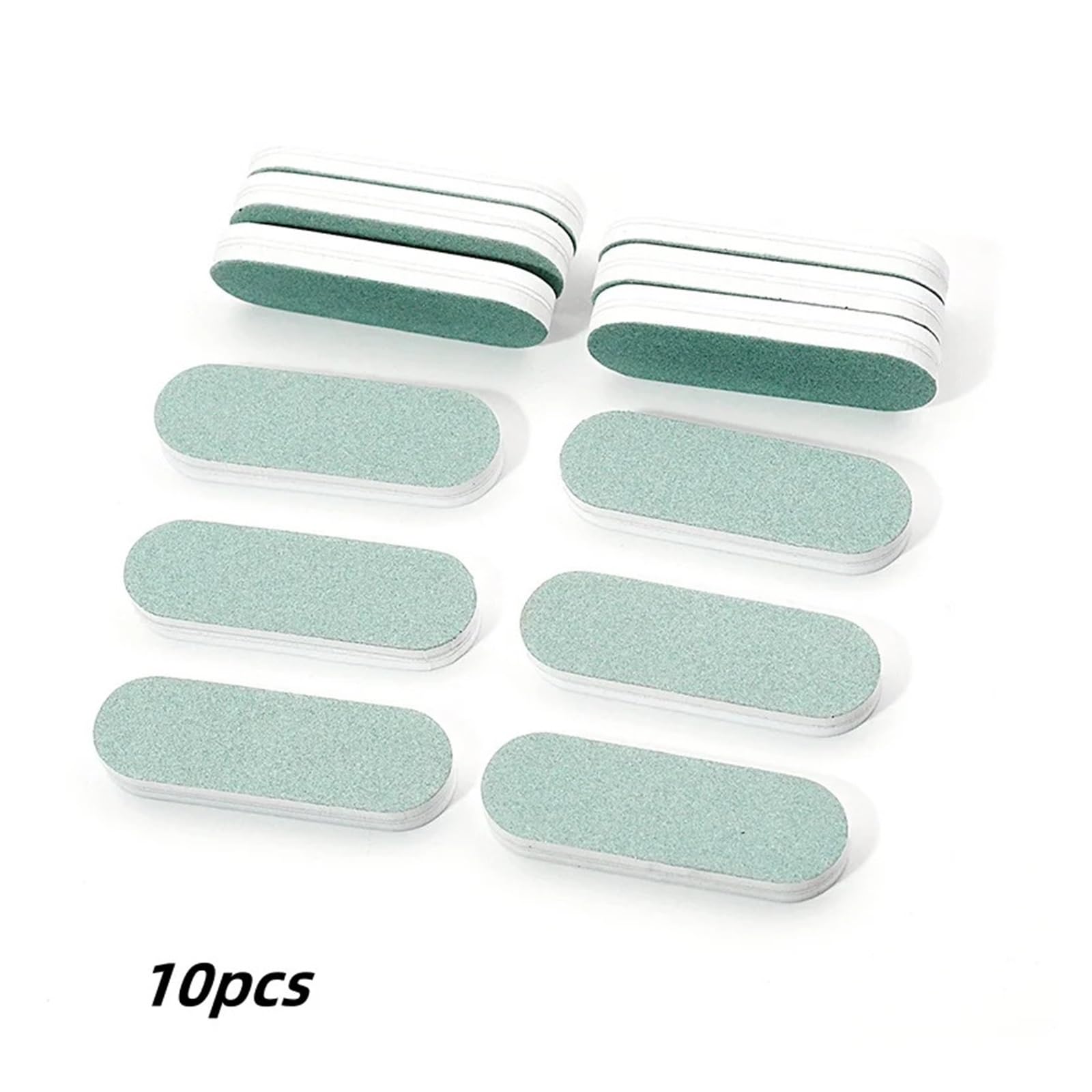 5/10/20 sztuk bufor do paznokci zestaw bloków polerskich pilniki szlifierskie Pedicure Manicure 6cm zmywalna polerka narzędzia(10pcs)