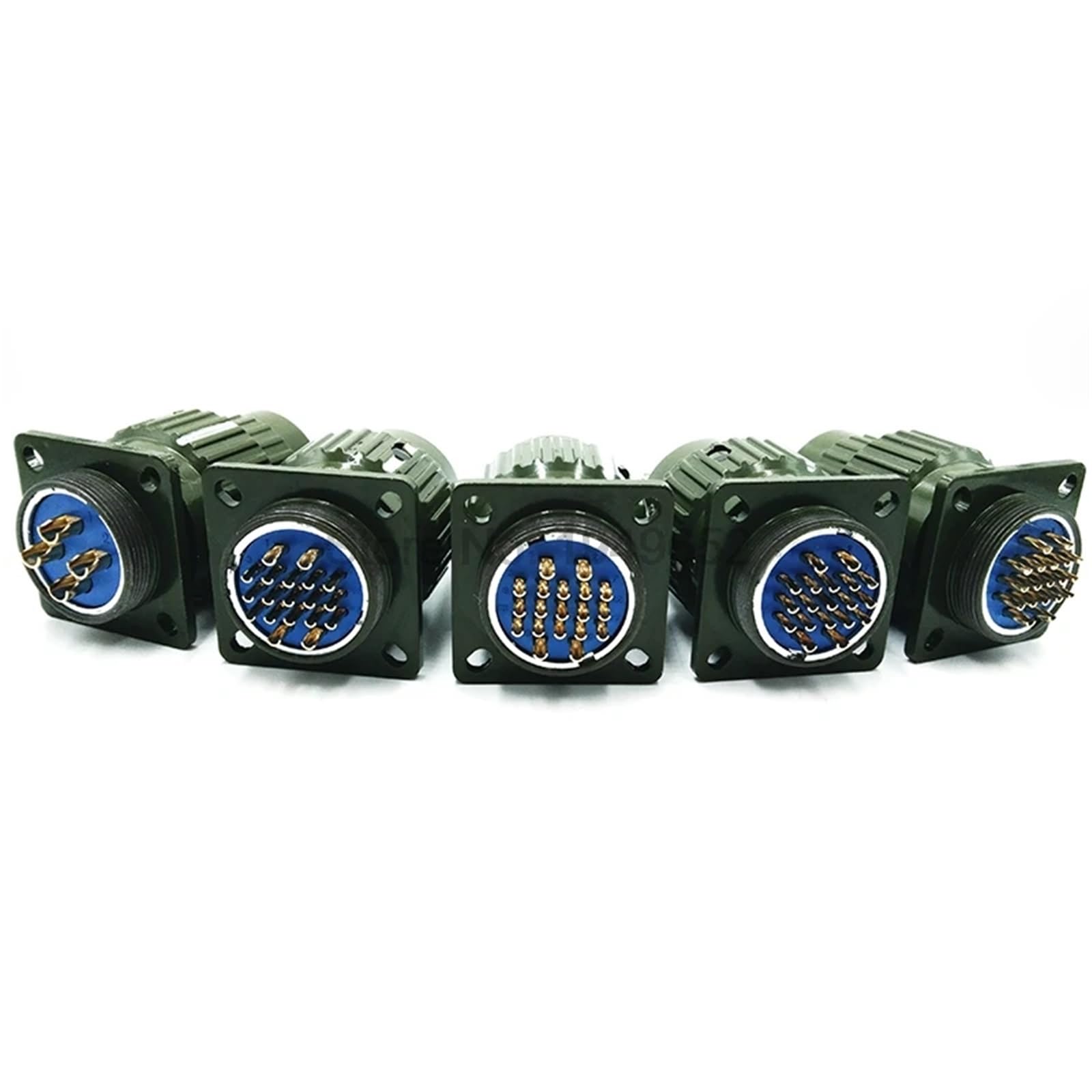 Conector circular Y28M de 24 pines para panel militar 7