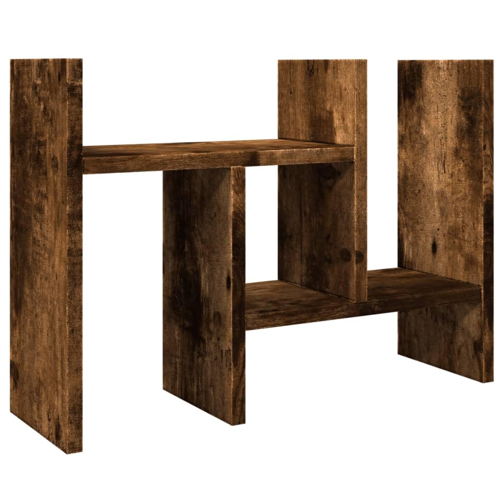 Schreibtisch-Organizer Räuchereiche 34,5x15,5x35,5 cm Holzwerkstoff