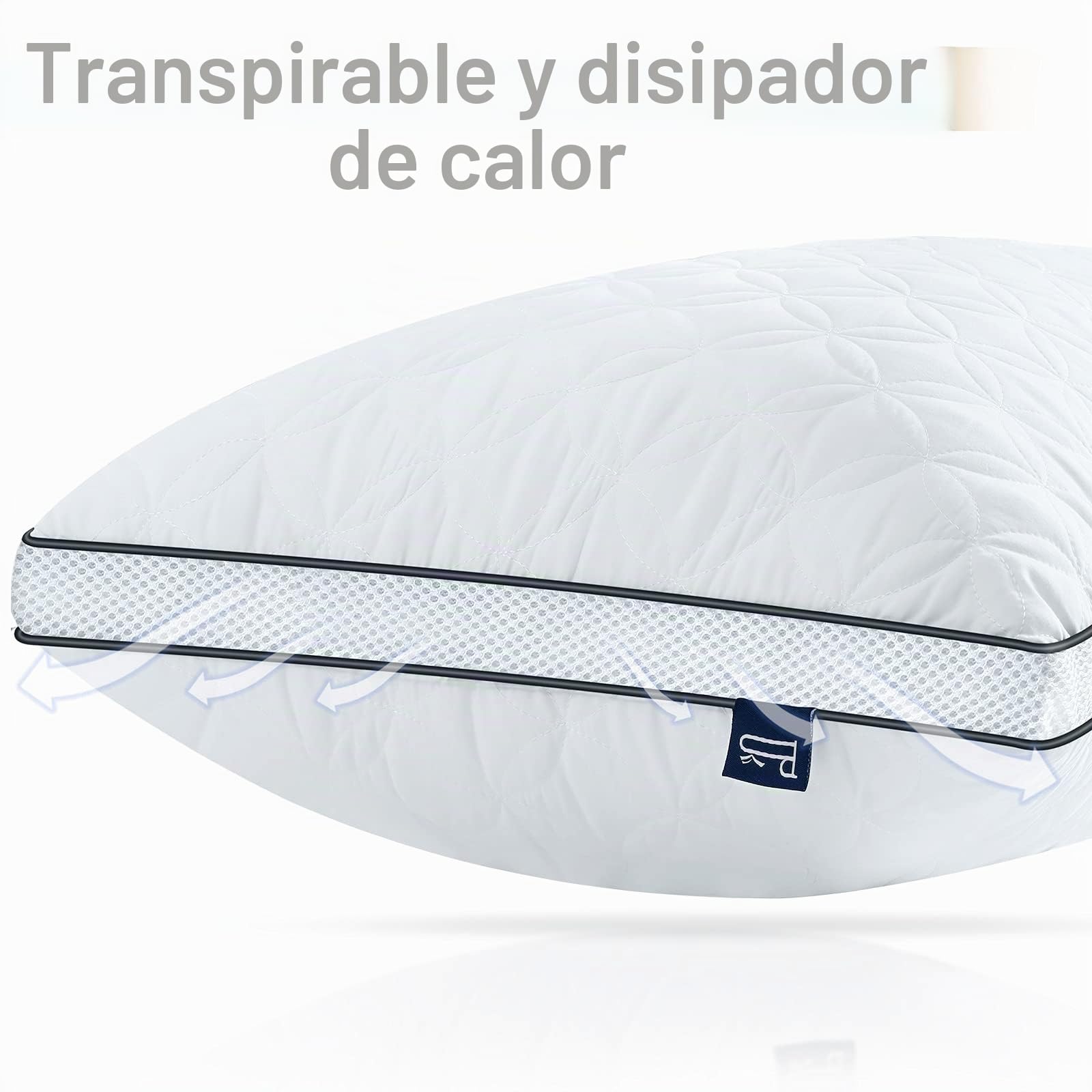 BedStory Juego de 2 Almohadas de 40 x 80 cm, 2 Almohadas para Dormir de Microfibra de 950 g, Transpirables y Lavables, Ideales para un sueño Profundo y reparador, Certificado Öko-Tex