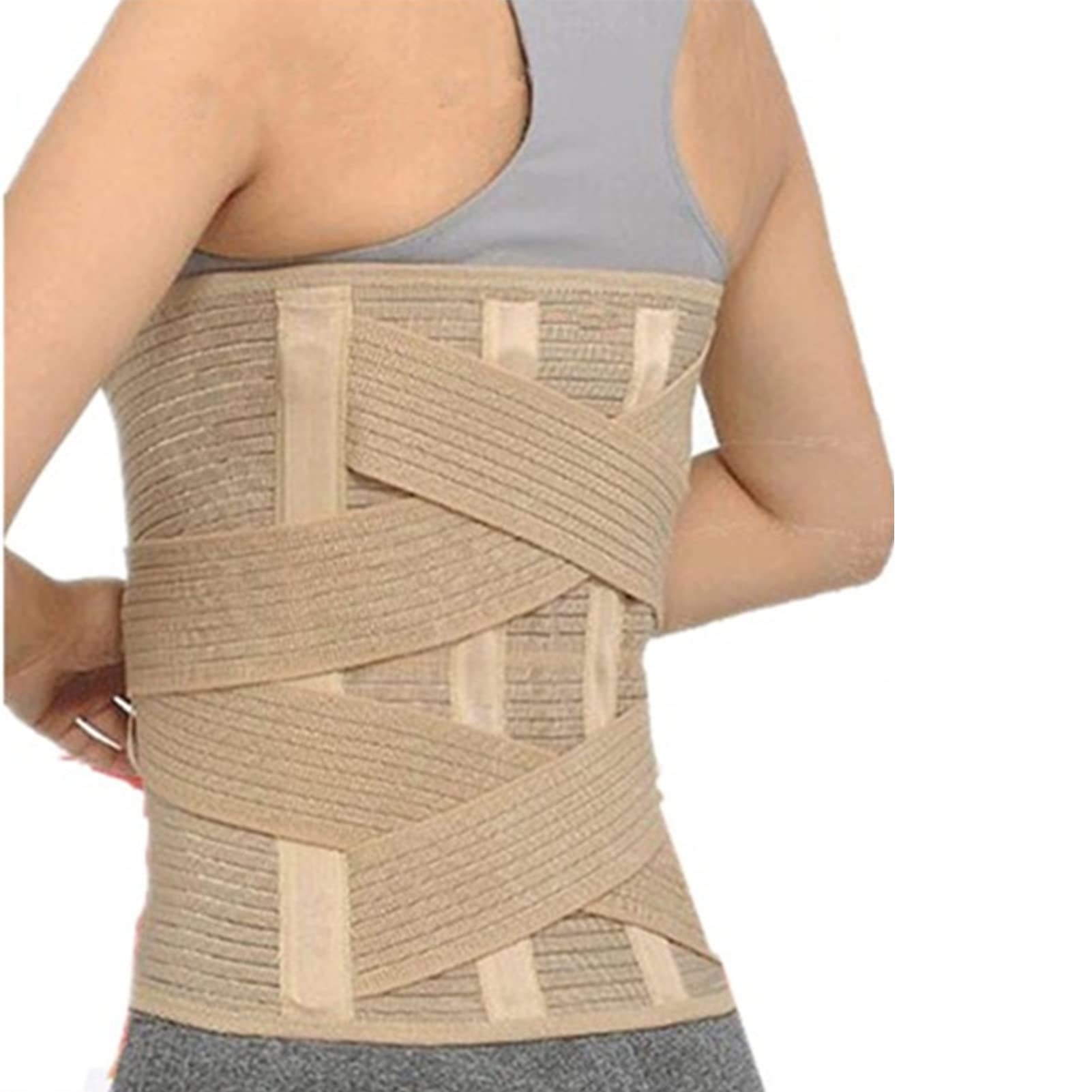 Cinture di rto Lombare a Copertura Totale, tutore per la Parte Bassa della Schiena per Anziani, Uomini e Donne, Cinture di Compressione Post-operatorie, Allenatore della Vita per Sciatica, erni