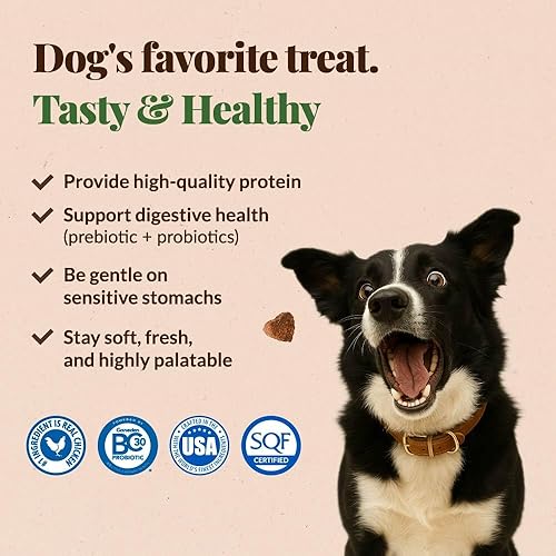 Miniatura 2 de Get Naked Biteables - Golosinas suaves para perros de salud digestiva, bolsa de 6 onzas