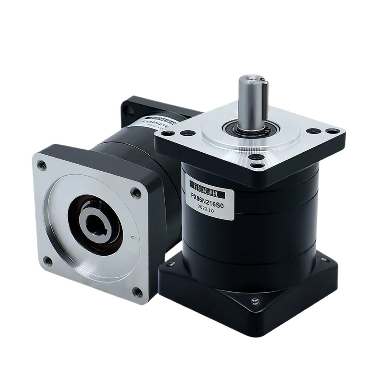 JNURGWLYH 10:1 13:1 16:1 20:1 30:1 36:1 PX80 PX86 Planetary Reducer fit Nema 32 Stepper Motor Engine for DIY Computerized Numerical(16 TO1-PX86 FOR NEMA34)